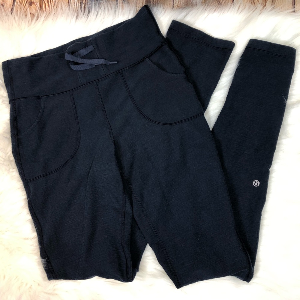 Lululemon H6 Yoga Pants Leggings Size 6 Navy